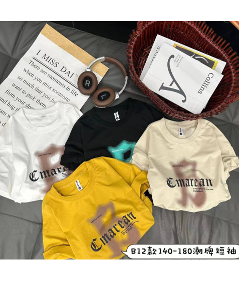 B12 крем Футболка дитяча 140-180 по 5