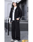 8858 A чорн Костюм дитячий 140-180 по 5