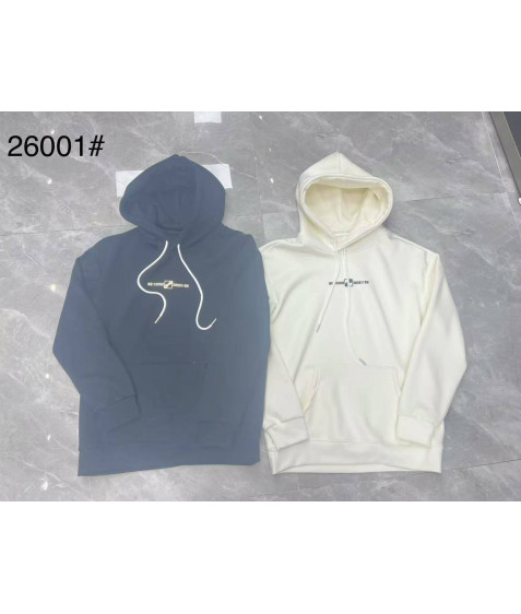 26001 молоко. Худі доросле ФЛІС XL-4XL по 4