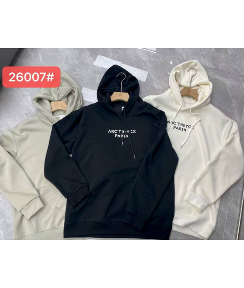 26007 беж. Худі доросле ФЛІС XL-4XL по 4