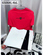 6506# чорн. Футболка доросла XL-4XL по 4