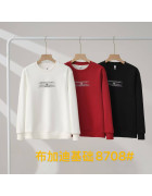 8708 чорн  Світшот дорослий ФЛІС XL-4XL по 4