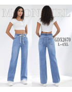 GDX2670 син Джинси жіночі L-4XL по 5