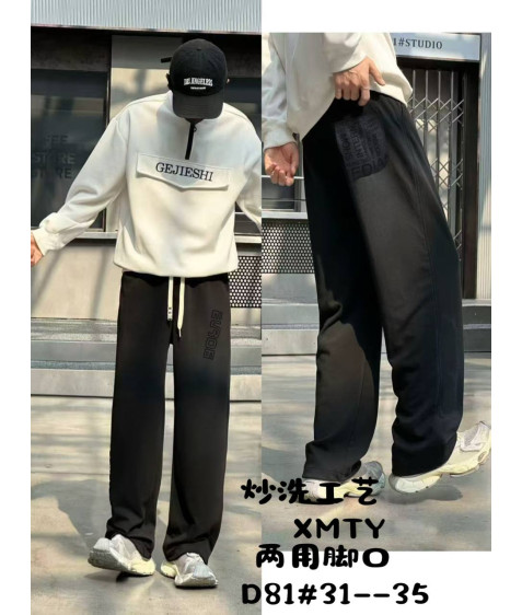 D81 чорн Сп. штани дитячі 31-35 по 5