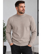 19009-12 бежево-сірий Світер дорослий 2XL-5XL по 4