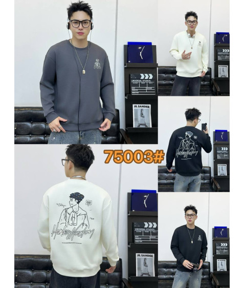 75003 молоч. Світшот чоловічий ФЛІС ХL-4XL по 4