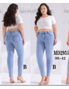 MD2951 син Джинси жіночі 30-42 по 5