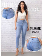 ML2805B син Джинси жіночі XS-XL по 5
