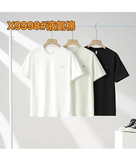 X9998 біл. Футболка чоловіча 48-56 по 5