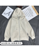 26910# беж. Зіп-худі дитяче 140-180 по 5