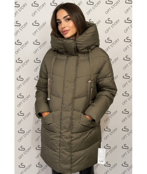 D745CW#W675 коричн. Куртка жіноча S-XL по 4