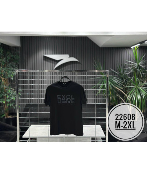 2422608 чорн Футболка MARATON чол M-2XL по 4