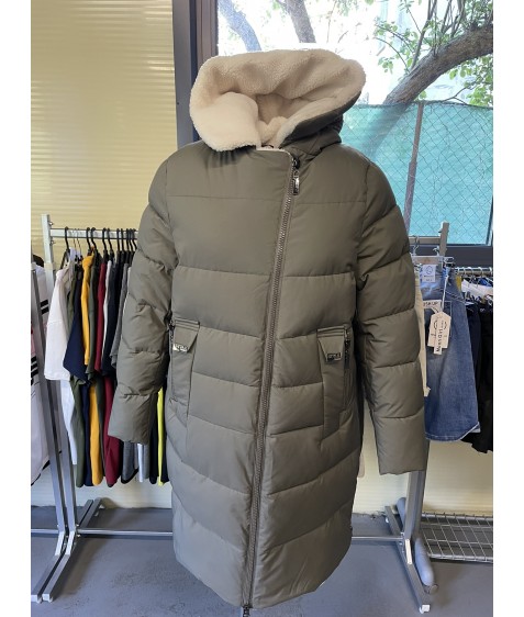 836#79 графіт біопух Куртка жіноча зима Calores XL-6XL (100см) по 6шт