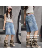 2641 син Шорти дитячі 110-150 по 5