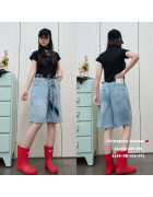 2634 син Шорти дитячі 110-150 по 5