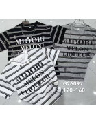 G26097 сір Футболка дитяча 120-160 по 5