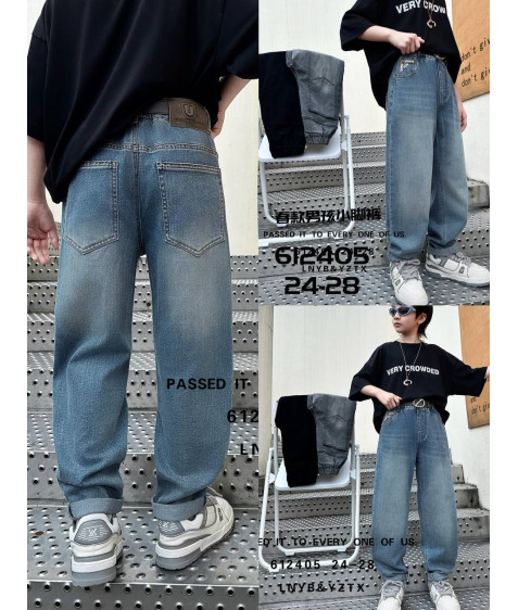 612405 син Джинси дитячі 24-28 по 5