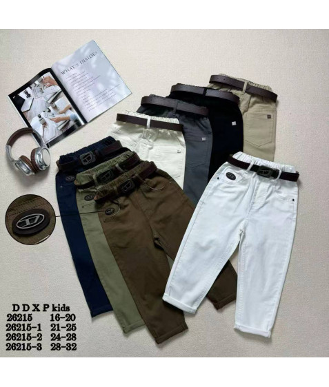 26215-1 сір. Джинси дитячі 21-25 по 5