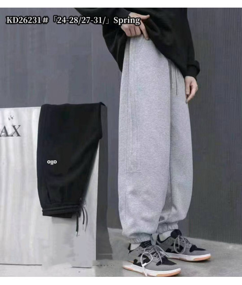 KD26231-1 чорн Сп. штани дитячі 28-32 по 5