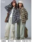 D696 чорн. Сорочка дитяча 130-170 по 5