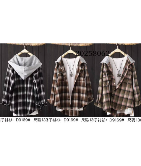 D9169 кор. Сорочка дитяча 130-170 по 5