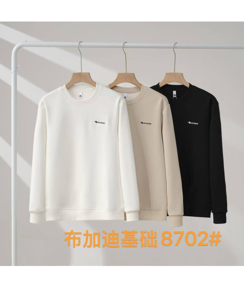 8702 св. беж Світшот дорослий ФЛІС XL-4XL по 4