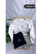 A18 чорн Світшот дорослий ФЛІС XL-4XL по 4