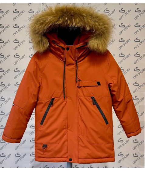 3617# цегла Куртка хлопчик 116-140 по 5 шт