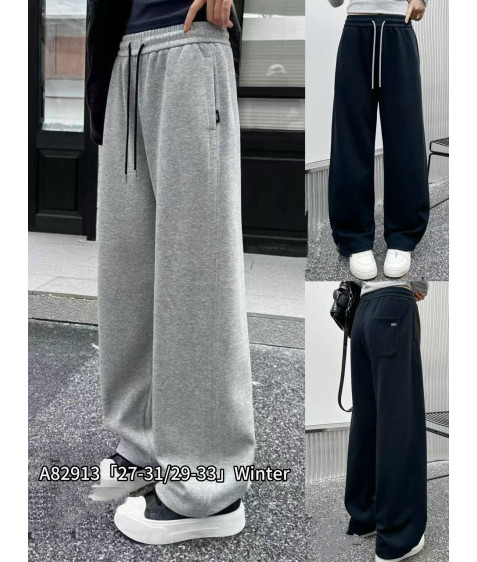 A82913 т.син. Сп. штани дитяча ФЛІС 27-31 по 5