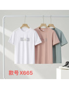 X665 пудра Футболка чоловіча 48-56 по 5