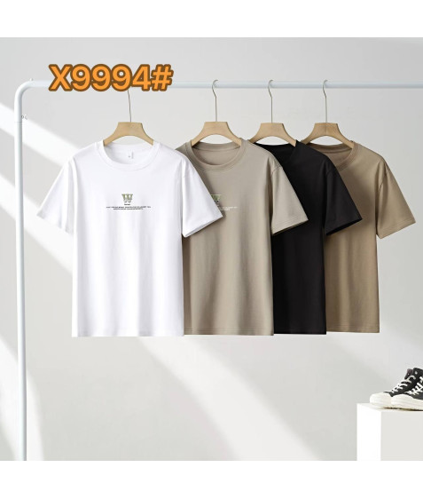 X9994 олива Футболка чоловіча 48-56 по 5