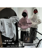 6601 рожев Худі дитяче 140-180 по 5