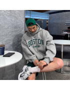 9020 сір. Худі дитяче ФЛІС 140-180 по 5