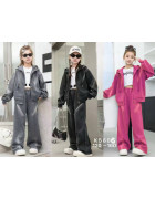 K5806 чорн. Костюм дитячий 120-160 по 5