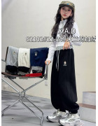 82102 чорн. Сп. штани дитячі ФЛІС 22-26 по 5