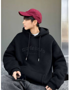 9026 чорн. Худі дитяче ФЛІС 140-180 по 5