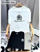 8514# біл. Футболка чоловіча XL-4XL по 4