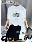 8501# біл. Футболка доросла XL-4XL по 4