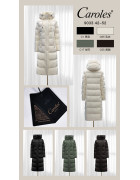 9033#1 чорн. Куртка жіноча CAROLES S-3XL по 6