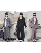 68120# чорн. Костюм дитячий 120-160 по 5