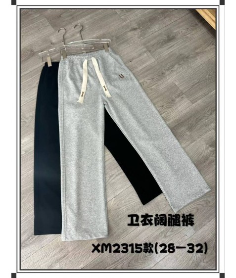 XM2315 чорний Спорт штани дівчинка 28-32 по 5