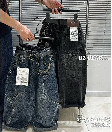 22513 син. Джинси дитячі 22-26 по 5