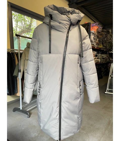 837#16 т. сірий Куртка жіноча зима Calores XL-6XL (95см) по 6шт