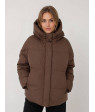 M25-455#1416 кава Куртка жіноча OVERSIZE 44-46-48 по 3