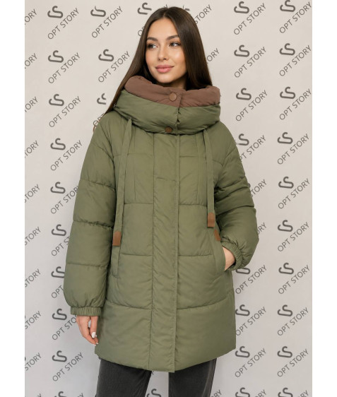 D648CW#W466 хакі Куртка жіноча S-XL по 4