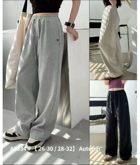 A2534 молоч. Сп. штани дитячі 28-32 по 5