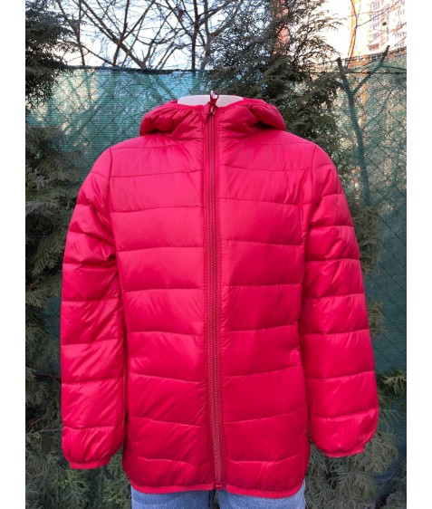 20401 червоний Куртка 110-150 по 5шт