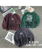 2101 бордо. Світшот дитячий 110-150 по 5