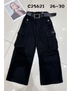 C25621 чорн. Джинси дівчинка 26-30 по 5