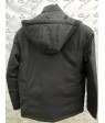 ZF9550 #590 черн. Куртка мужская SAZ еврозима (48-58) по 6 